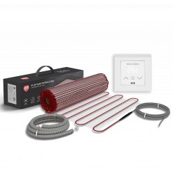 Комплект теплого пола Royal Thermo Flat Mat RTFM 2-150-8 с терморегулятором RTS-16