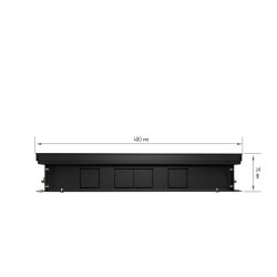 Внутрипольный конвектор Royal Thermo Atrium 75/400/1700-DG-U-AU