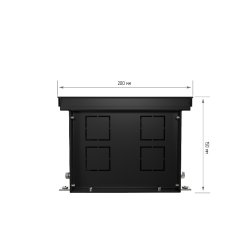 Внутрипольный конвектор Royal Thermo Atrium 150/200/2900-DG-U-NA